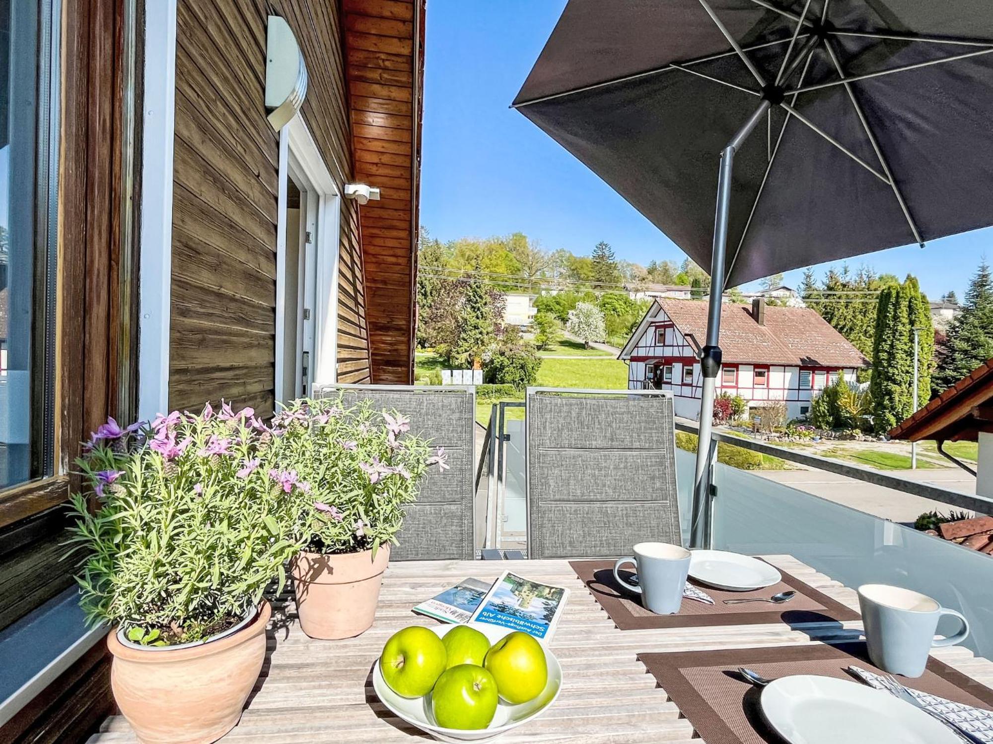 Apartment Land in Sicht Rulfingen Exterior foto